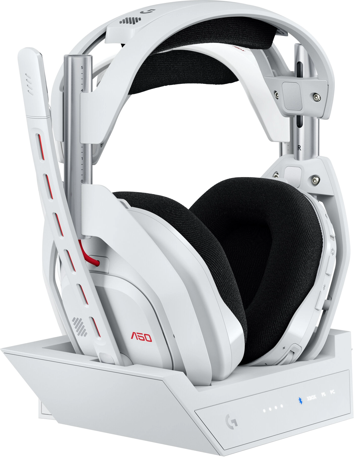 Słuchawki przewodowe z mikrofonem Logitech Astro A50 (Gen 5) Lightspeed Nauszne Biały