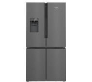 Siemens iQ500 KF96DAXEA Pełny No Frost 183cm  Dystrybutor wody Zdalne sterowanie Czarna stal szczotkowana