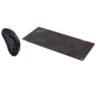 Myszka gamingowa Endorfy LIV Plus Wireless Czarny + Podkładka Limited LIV