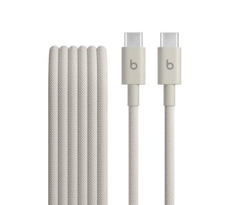 Kabel Beats Woven USB-C do USB-C 1,5m Szary