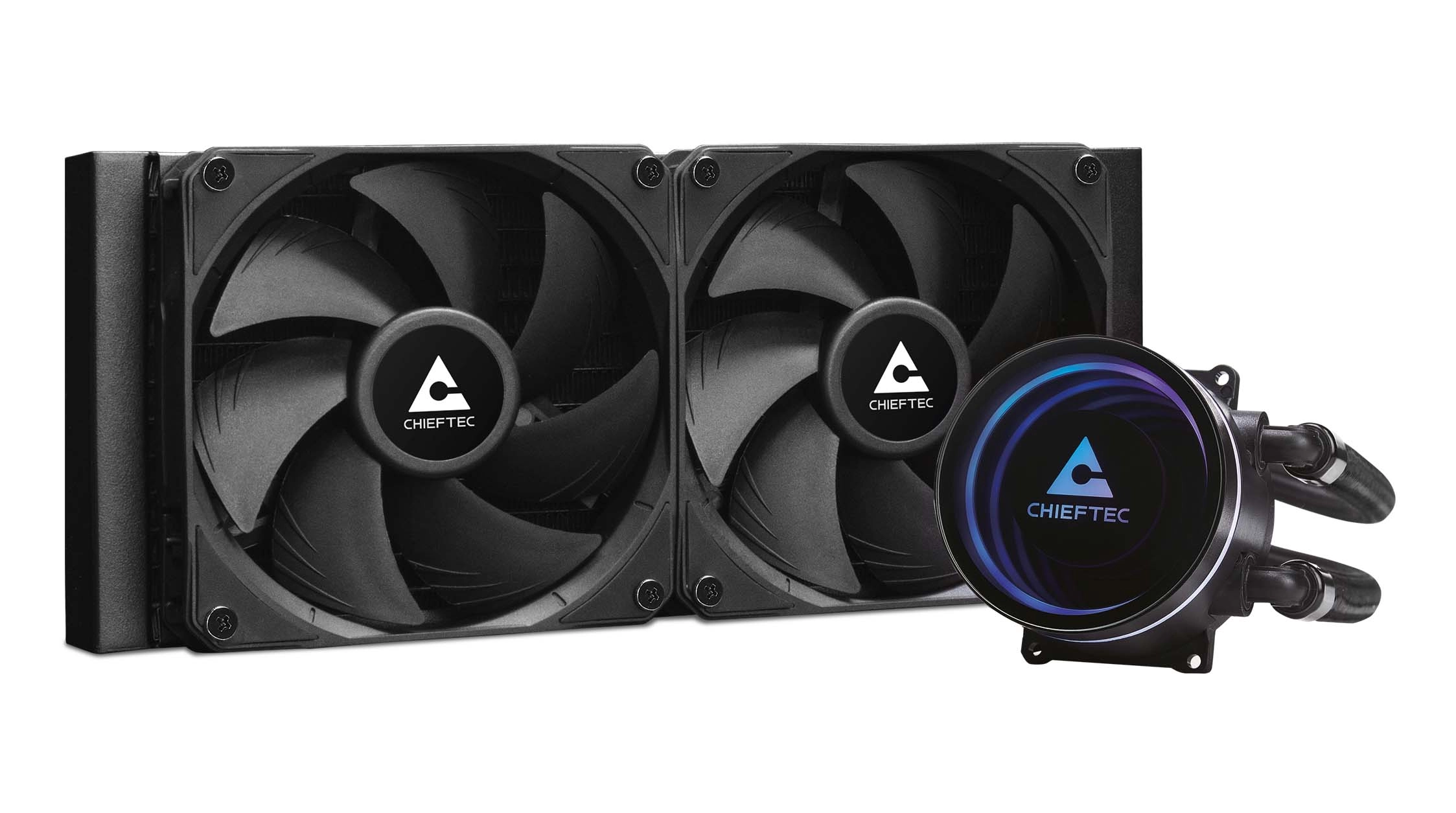 Chłodzenie Chieftec Iceberg 240 Dark Czarny