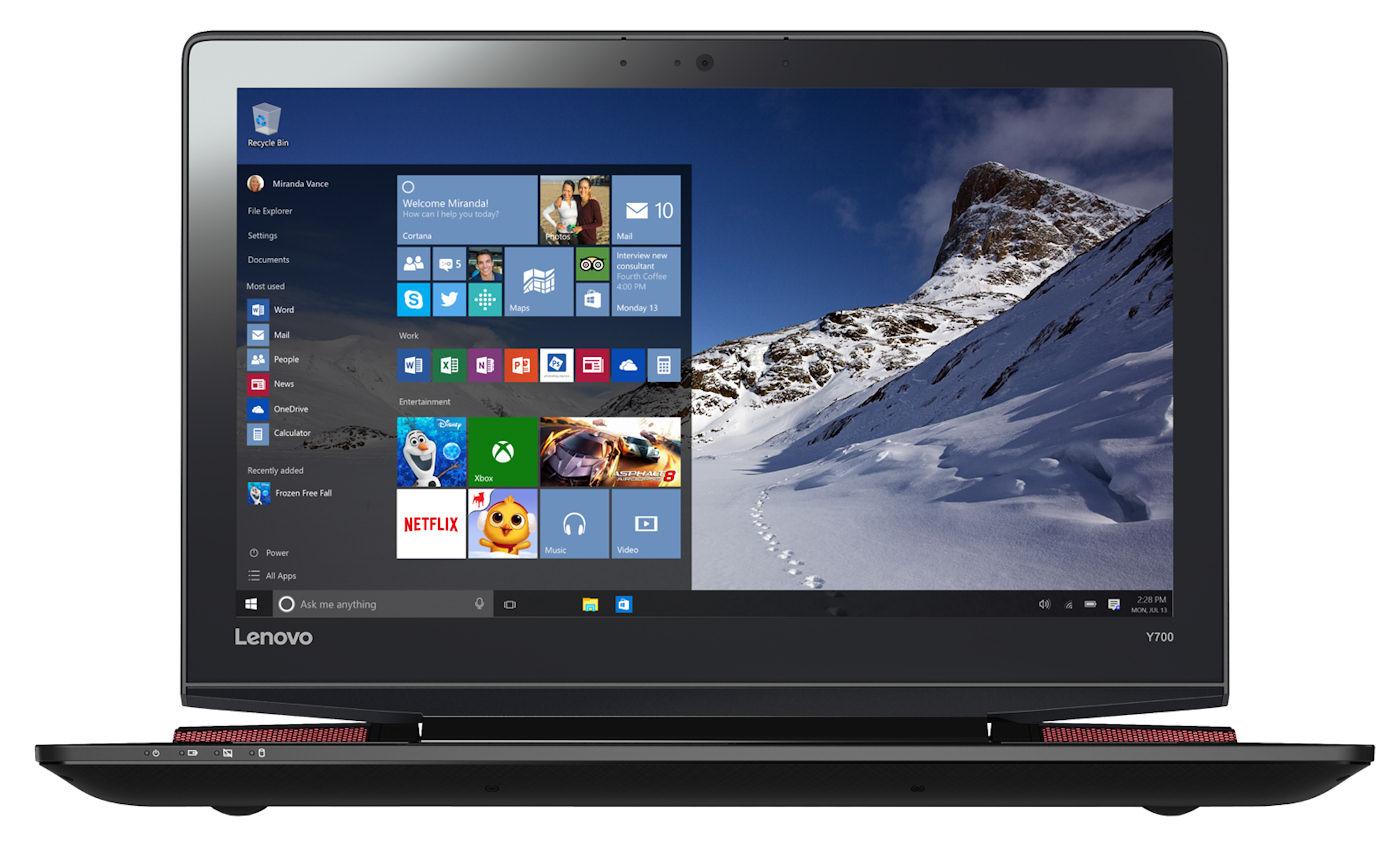 Lenovo Y700-15 15,6" Intel® Core™ i7-6700HQ 8GB RAM 1TB Dysk GTX960 Grafika Win10