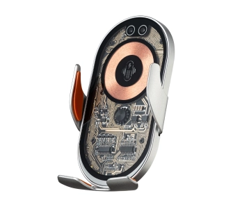 Uchwyt samochodowy QUALO QTUS-K-15-18 Szary