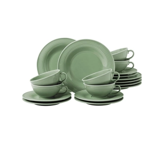 Zestaw do herbaty Seltmann Beat 18 elementów Zielony