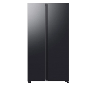 Lodówka Samsung SBS RS70F65QEFEO Funkcje AI Pełny No Frost 178,6cm Zdalne sterowanie Grafitowa stal