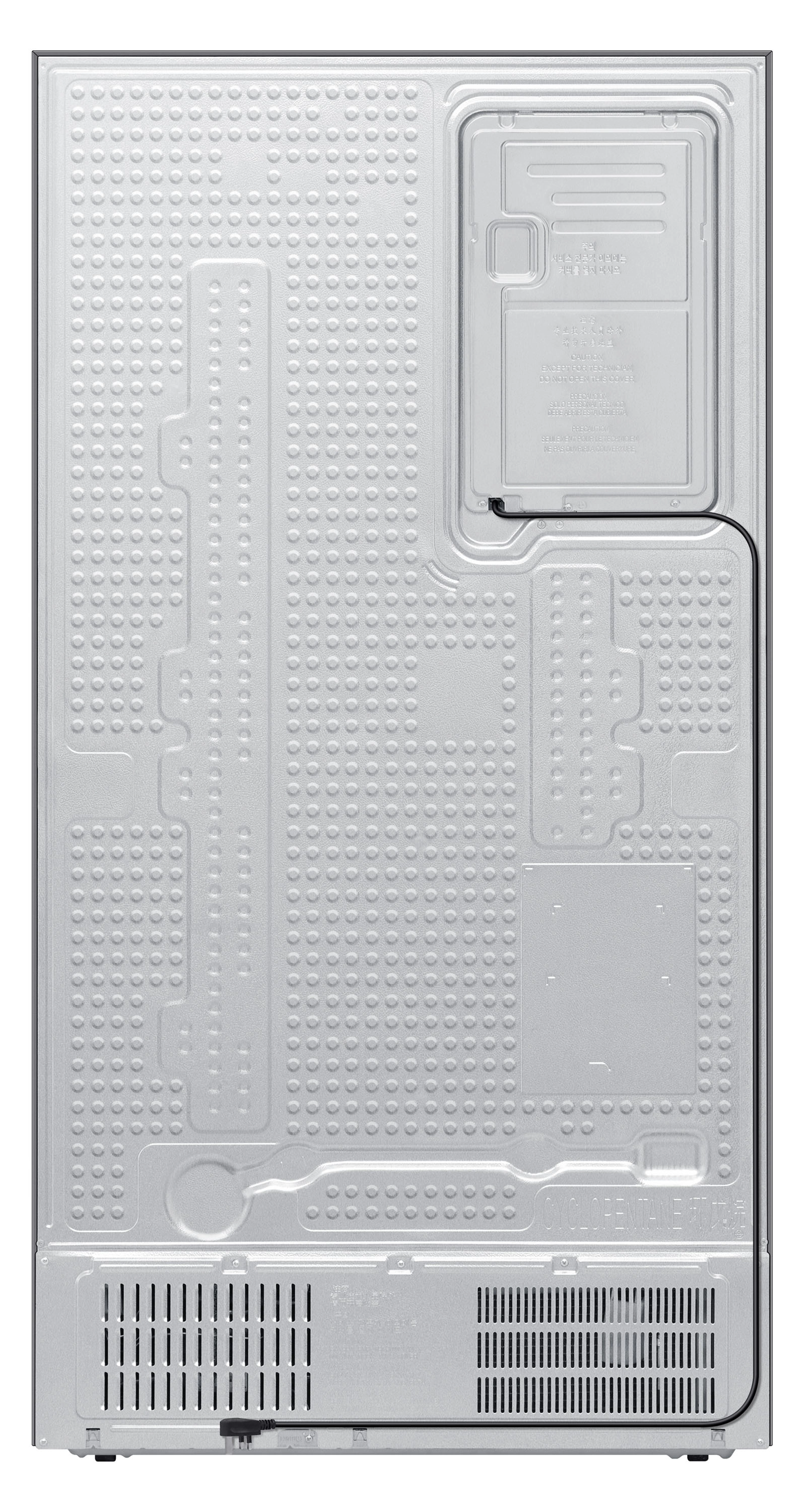 Lodówka Samsung SBS RS70F65QEFEO Pełny No Frost 178,6cm Zdalne sterowanie Grafitowa stal