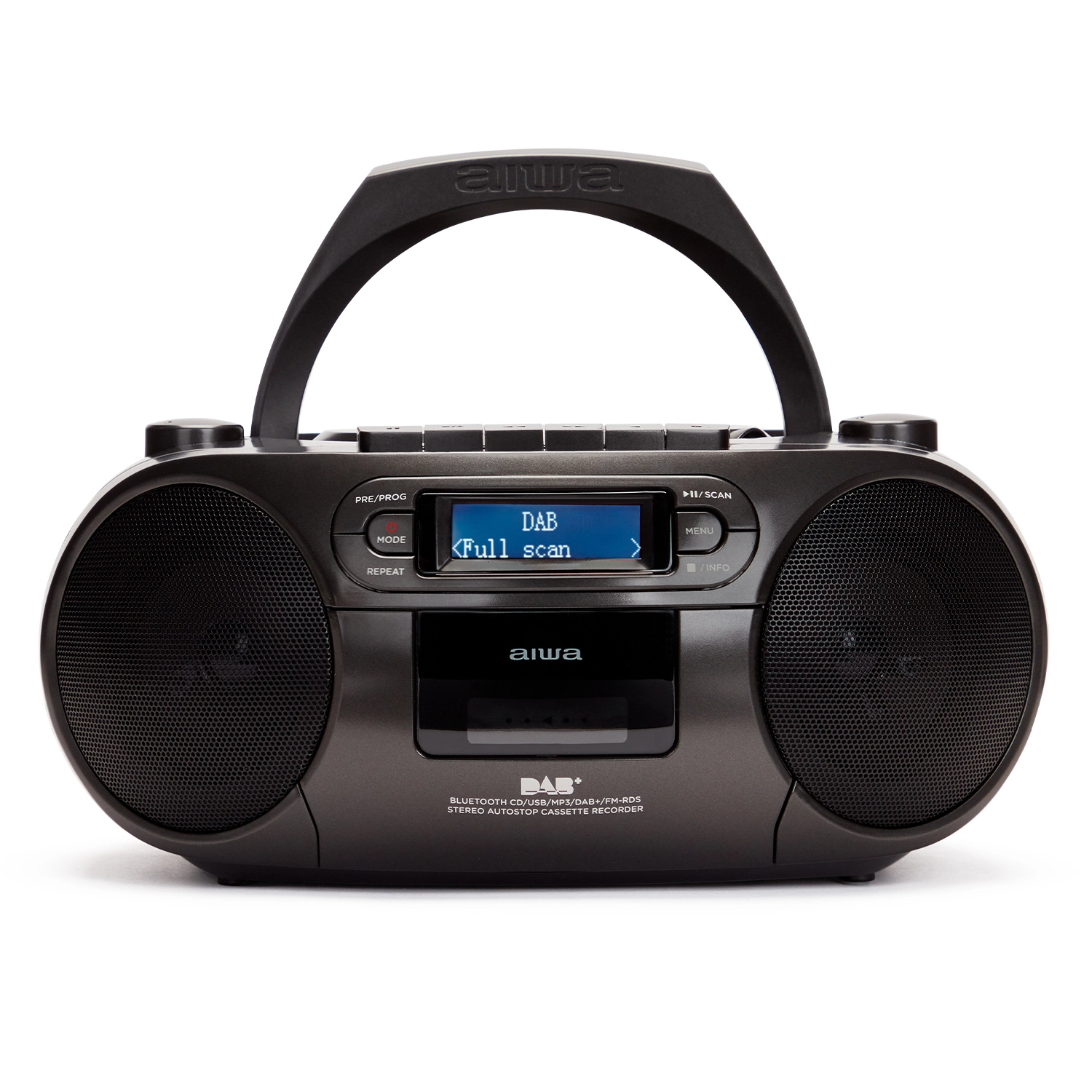 Radiomagnetofon Aiwa Boombox BBTC-660DAB/BK Bluetooth DAB+ Czarny