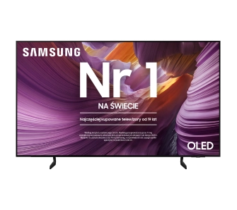 Telewizor Samsung QE83S85FAE 83" OLED 4K 120Hz Vision AI Tizen Dolby Atmos HDMI 2.1 DVB-T2