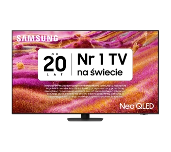 Telewizor Samsung QE55QN92FAT 55" Neo QLED 4K 165Hz Vision AI Tizen Dolby Atmos HDMI 2.1 DVB-T2