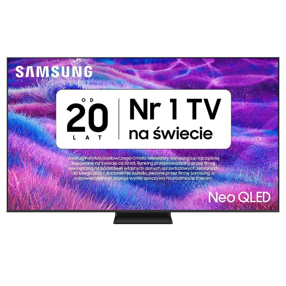 Samsung QE85QN80FAU 85" Neo QLED 4K 144Hz Vision AI Tizen Dolby Atmos HDMI 2.1 DVB-T2