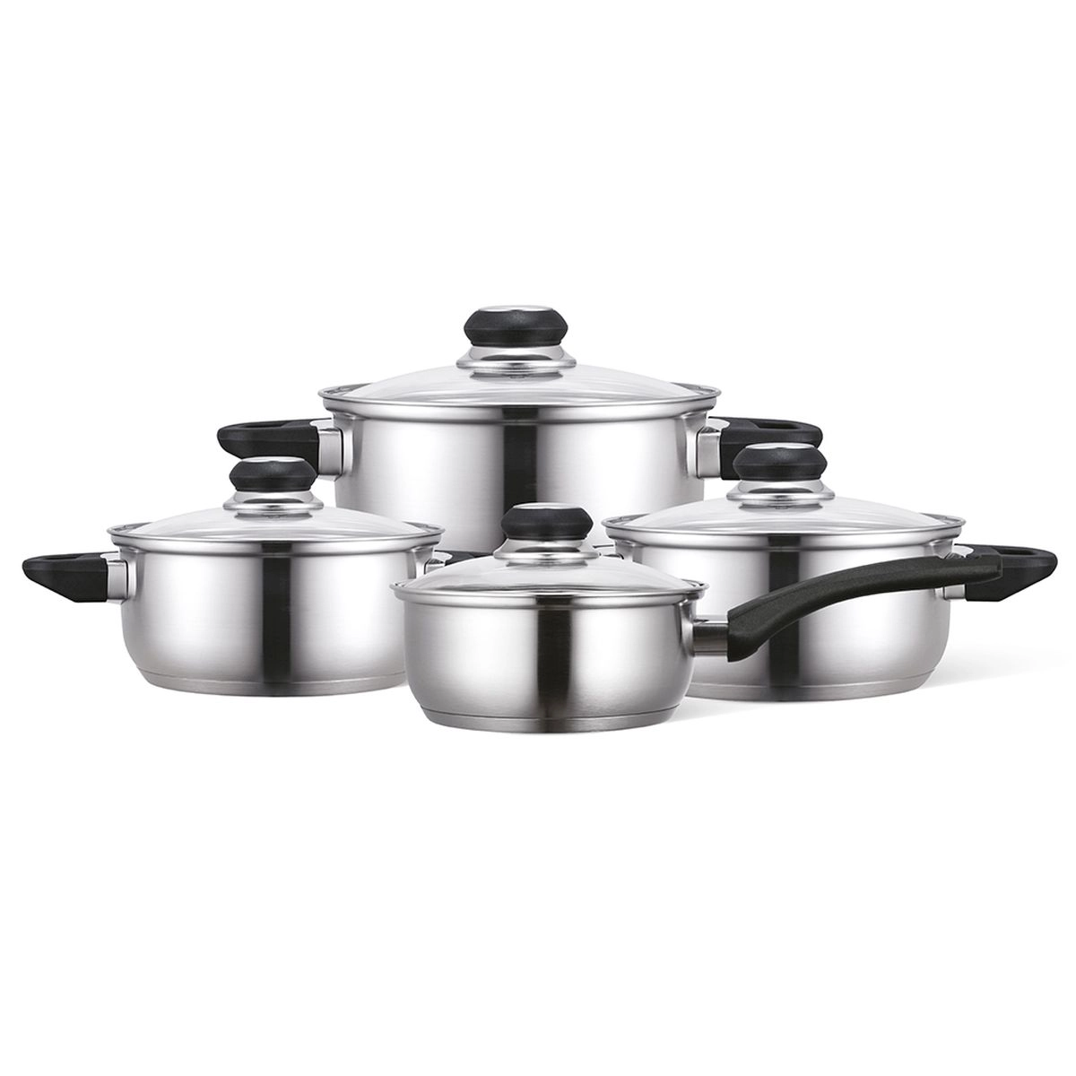 Altom Design Emilio 020400495 Indukcja Stal nierdzewna 8 elementów