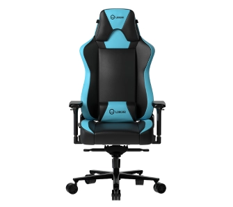 Fotel Lorgar Base 311 Gamingowy do 150kg Skóra ECO Czarno-niebieski