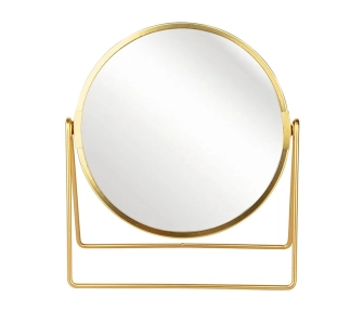 Lusterko kosmetyczne Altom Design 03080096 Złoty