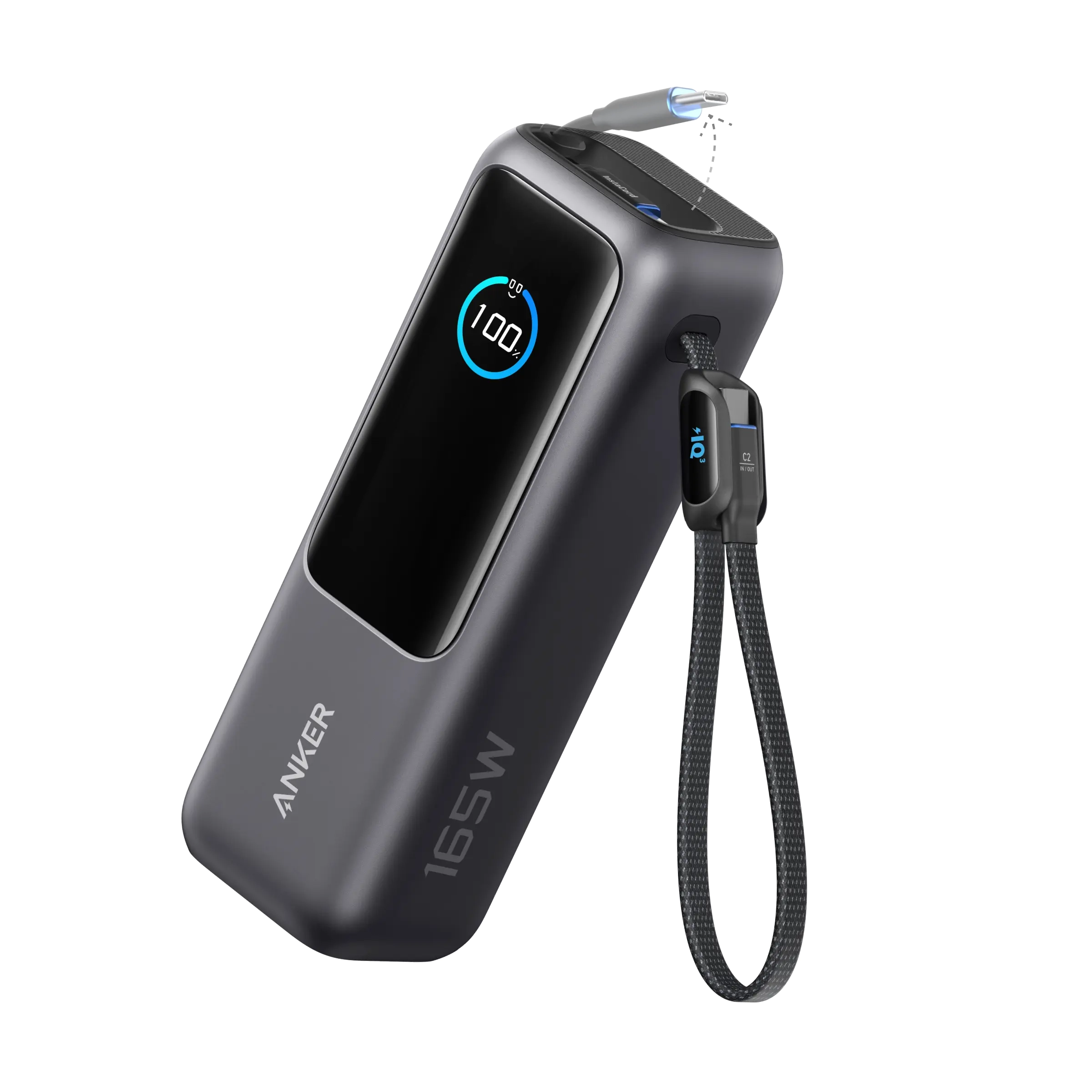 Powerbank Anker Ultra-Fast (A1695H11) 25000mAh 165W Wbudowany kabel USB-C Czarny