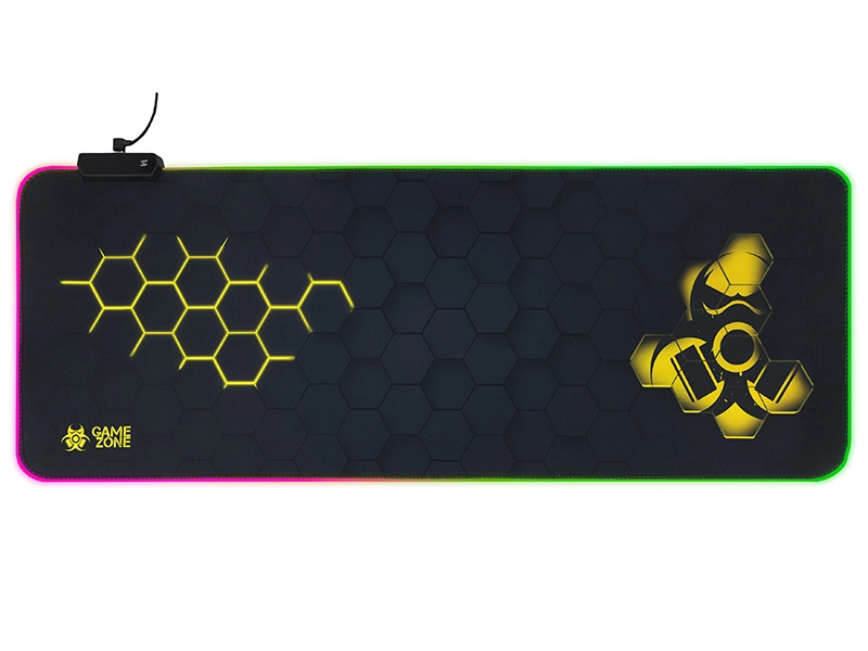 Podkładka Tracer GameZone HEXY1 RGB Czarny