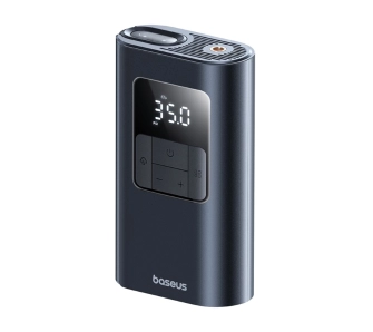 Kompresor samochodowy Baseus PrimeTrip VA1 2w1 z latarką Czarny