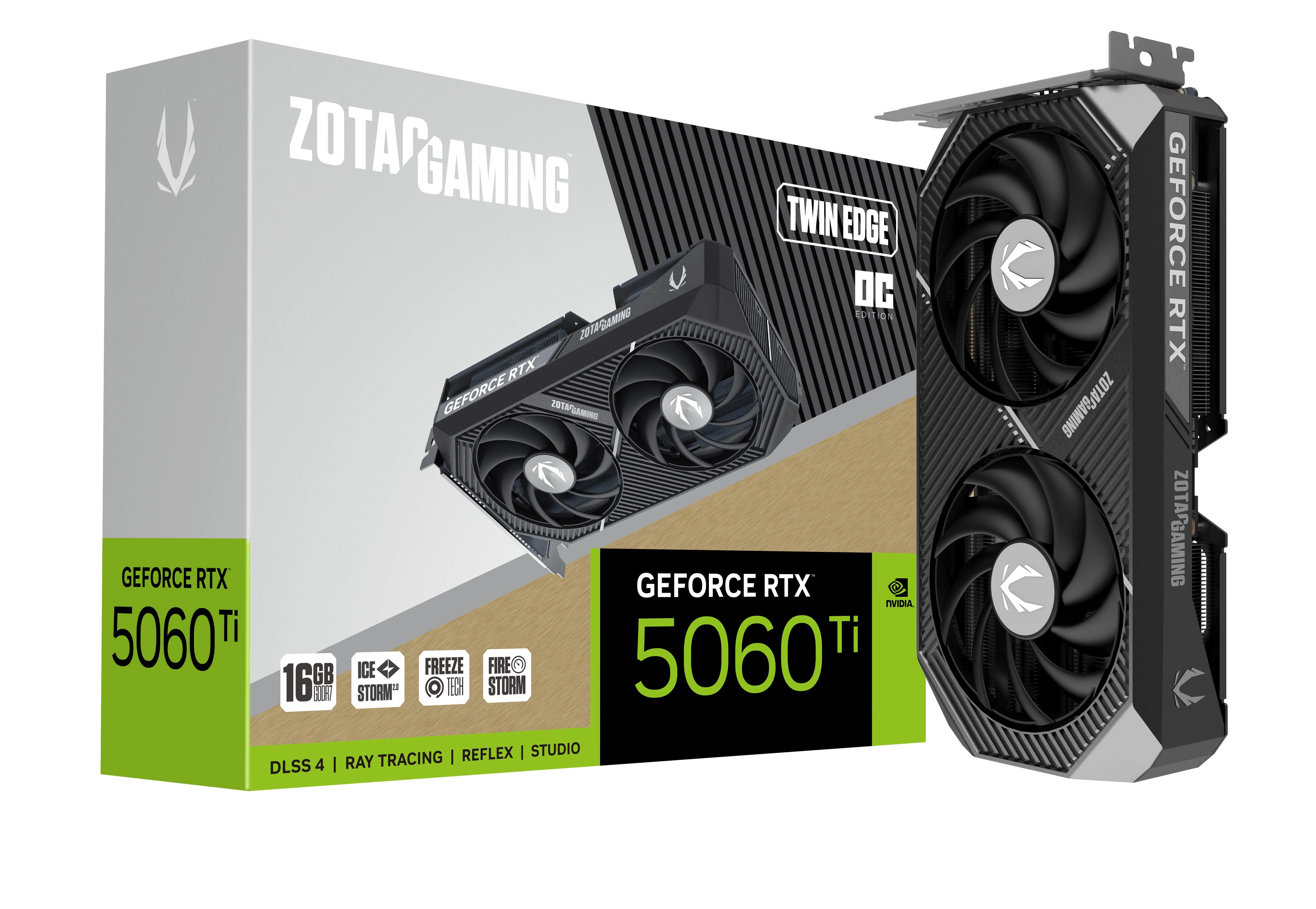 Karta graficzna Zotac GeForce RTX 5060 Ti Twin Edge OC 16GB GDDR7 128bit DLSS 4