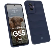 Bizon Tur do Motorola Moto G55 5G Granatowy