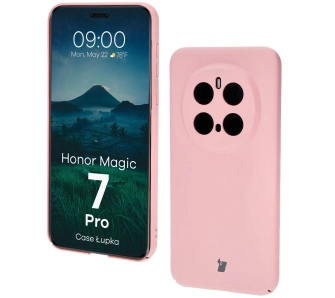 Etui Bizon Łupka do Honor Magic7 Pro Różowy
