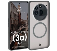 Bizon MatteO z MagSafe do Nothing Phone 3a Pro szare