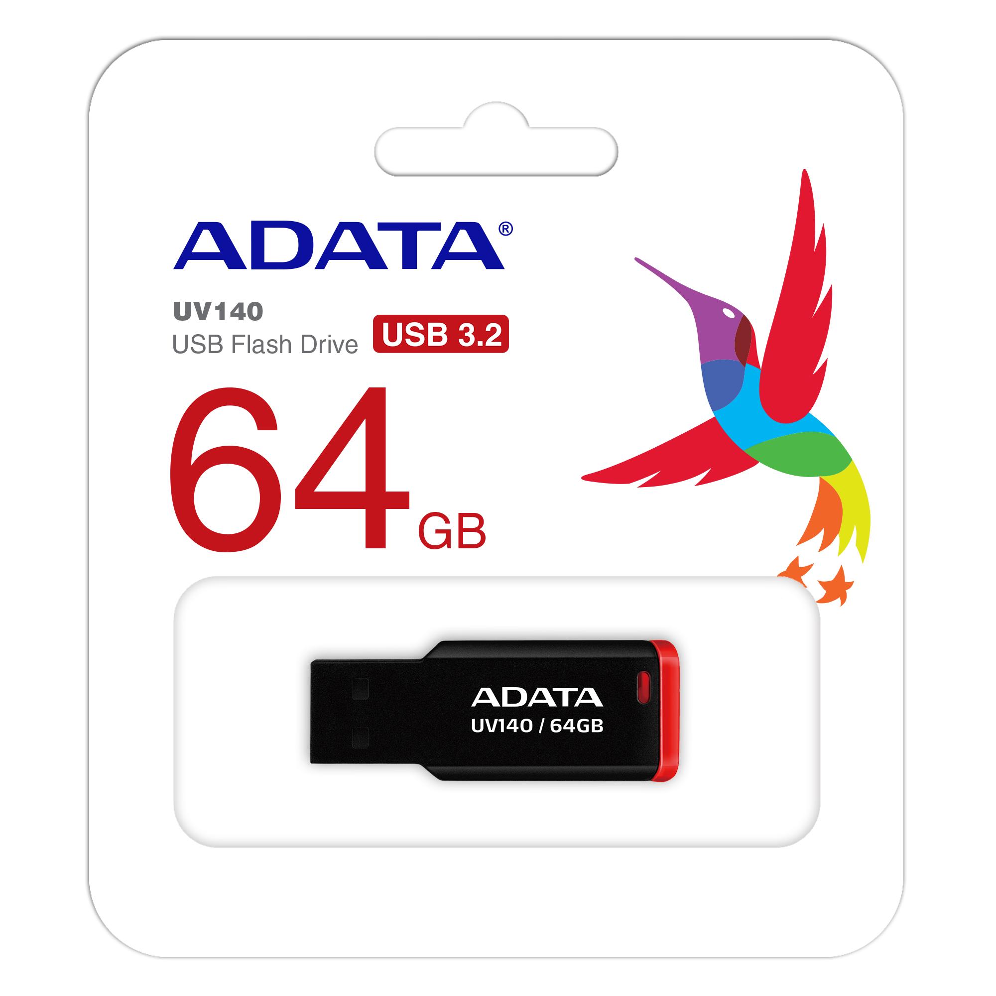 PenDrive Adata Dashdrive Classic UV140 64GB USB 3.0 czerwony