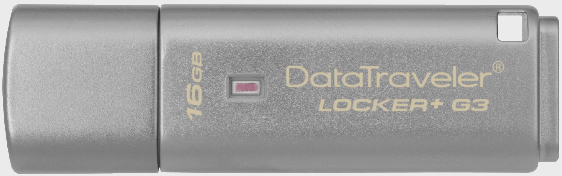 PenDrive Kingston Data Traveler Locker G3 16GB USB 3.0
