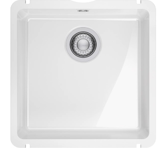 Zlewozmywak Franke KubusX KXK 110-41 Fraceram Biały