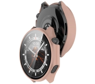 Bizon ze szkłem do OnePlus Watch 3 / Oppo Watch X2 różowy