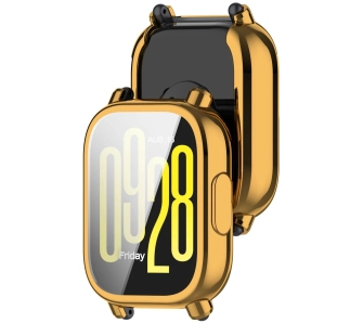 Nakładka na tarczę Bizon Felipe do Xiaomi Redmi Watch 5 Active złoty
