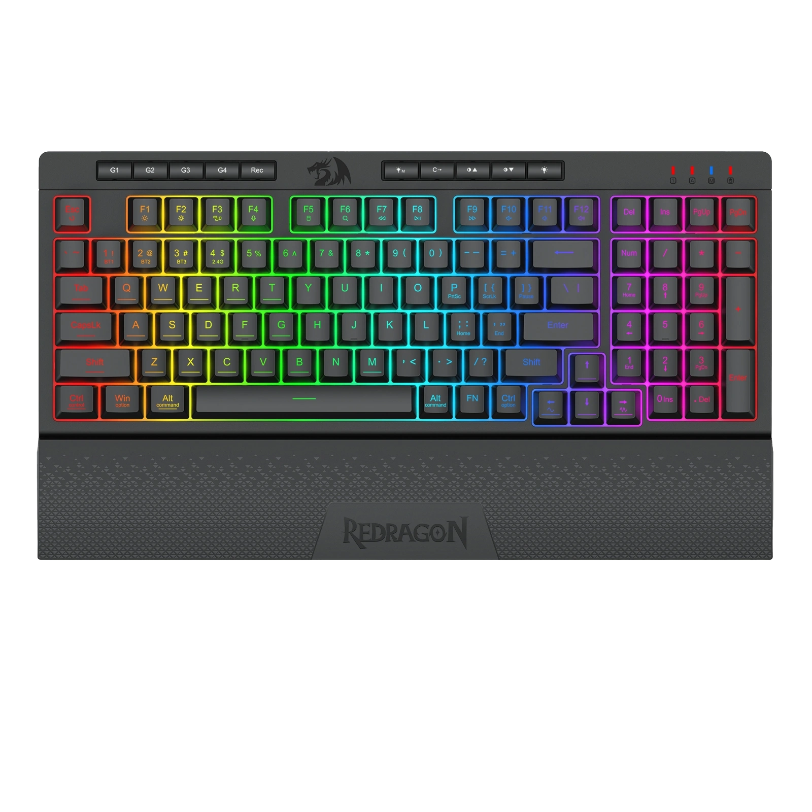 Klawiatura membranowa Redragon Shiva 98 Pro K515RGB-PRO Czarny