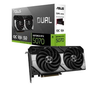 Karta graficzna ASUS Dual GeForce RTX 5070 OC Edition 12GB GDDR7 192bit DLSS 4