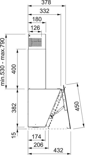 Okap Franke EVO FPJ 615 V WH A Biały