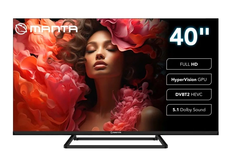 Telewizor Manta 40LFV125E 40" LED Full HD Smart TV VIDAA DVB-T2