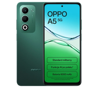 Smartfon OPPO A5 5G 4/128GB 6,67" 120Hz 50Mpix Zielony