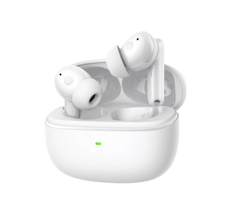 Słuchawki bezprzewodowe z mikrofonem Hator Hyperpunk Truepods Hybrid ANC HTA432 Dokanałowe Biały