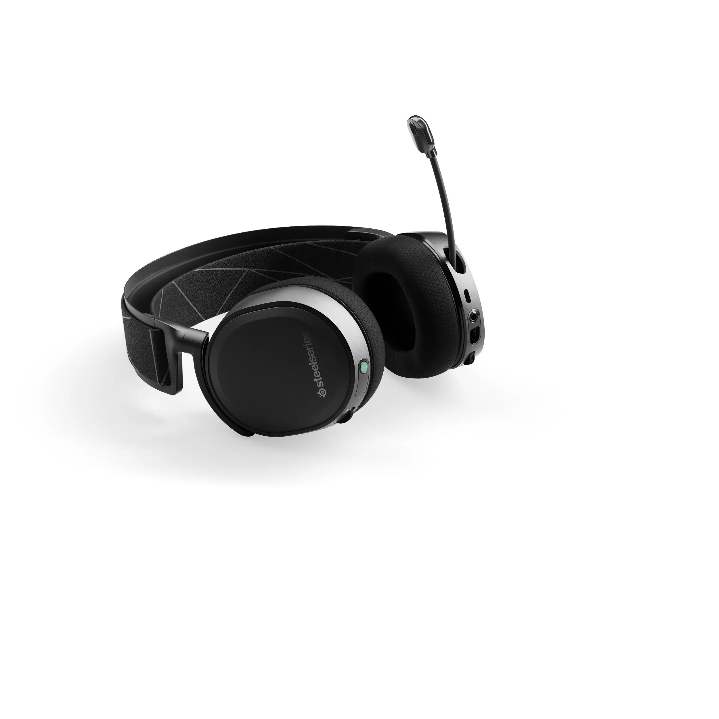 Słuchawki bezprzewodowe z mikrofonem SteelSeries Arctis 7 Nauszne Czarny