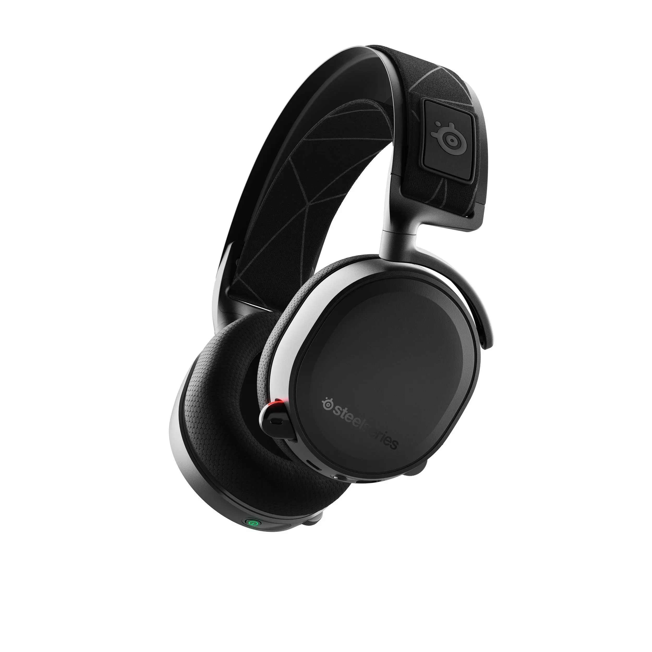 Słuchawki bezprzewodowe z mikrofonem SteelSeries Arctis 7 Nauszne Czarny