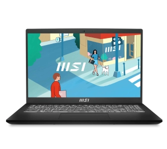 Laptop MSI Modern 15 B13M-1086PL 15,6" i7-1355U 16GB RAM 512GB Dysk SSD Win11 Czarny