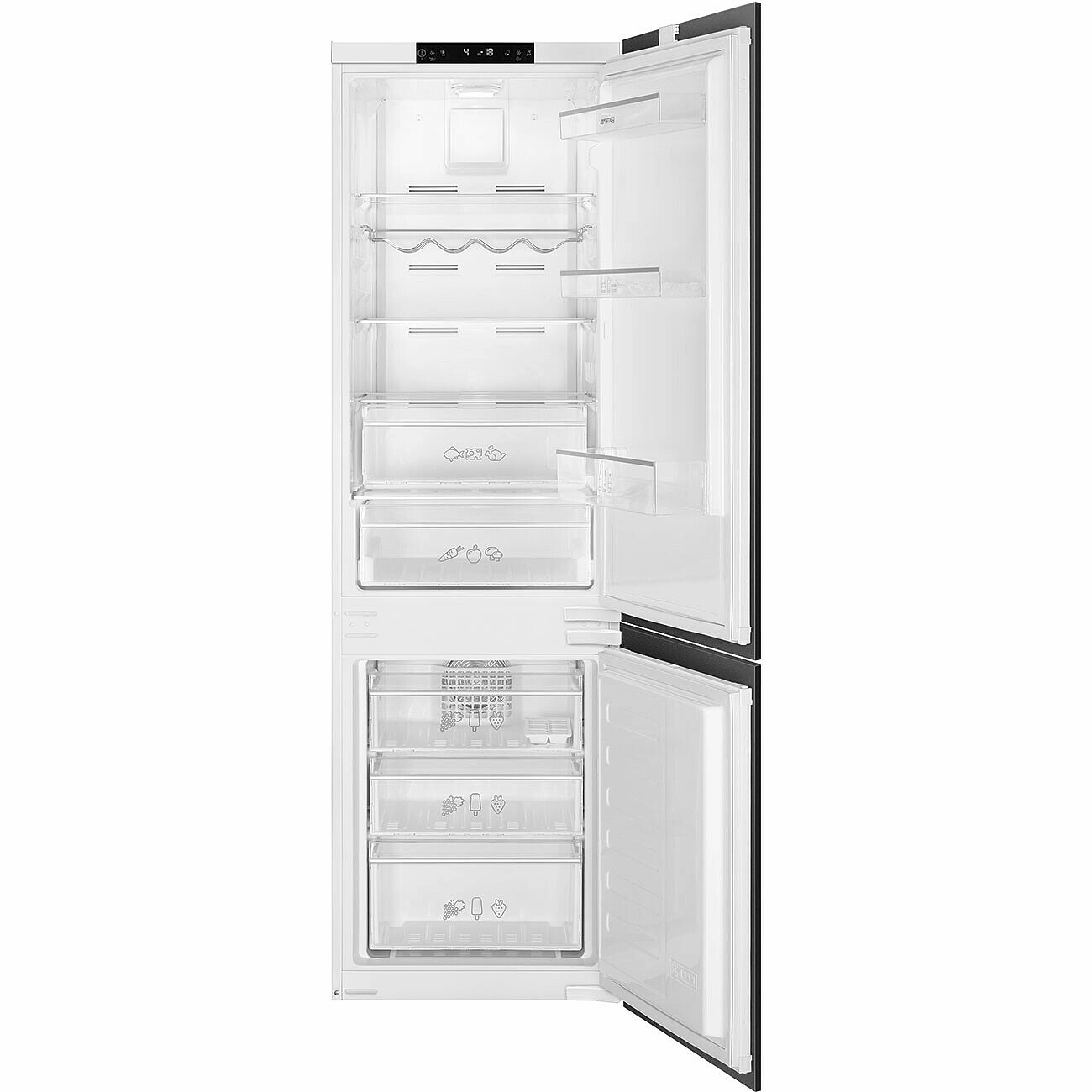 Lodówka Smeg C8175TNE Pełny No Frost 177,5cm