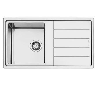 Zlewozmywak Smeg LDR861-2 Stal szlachetna Stalowy