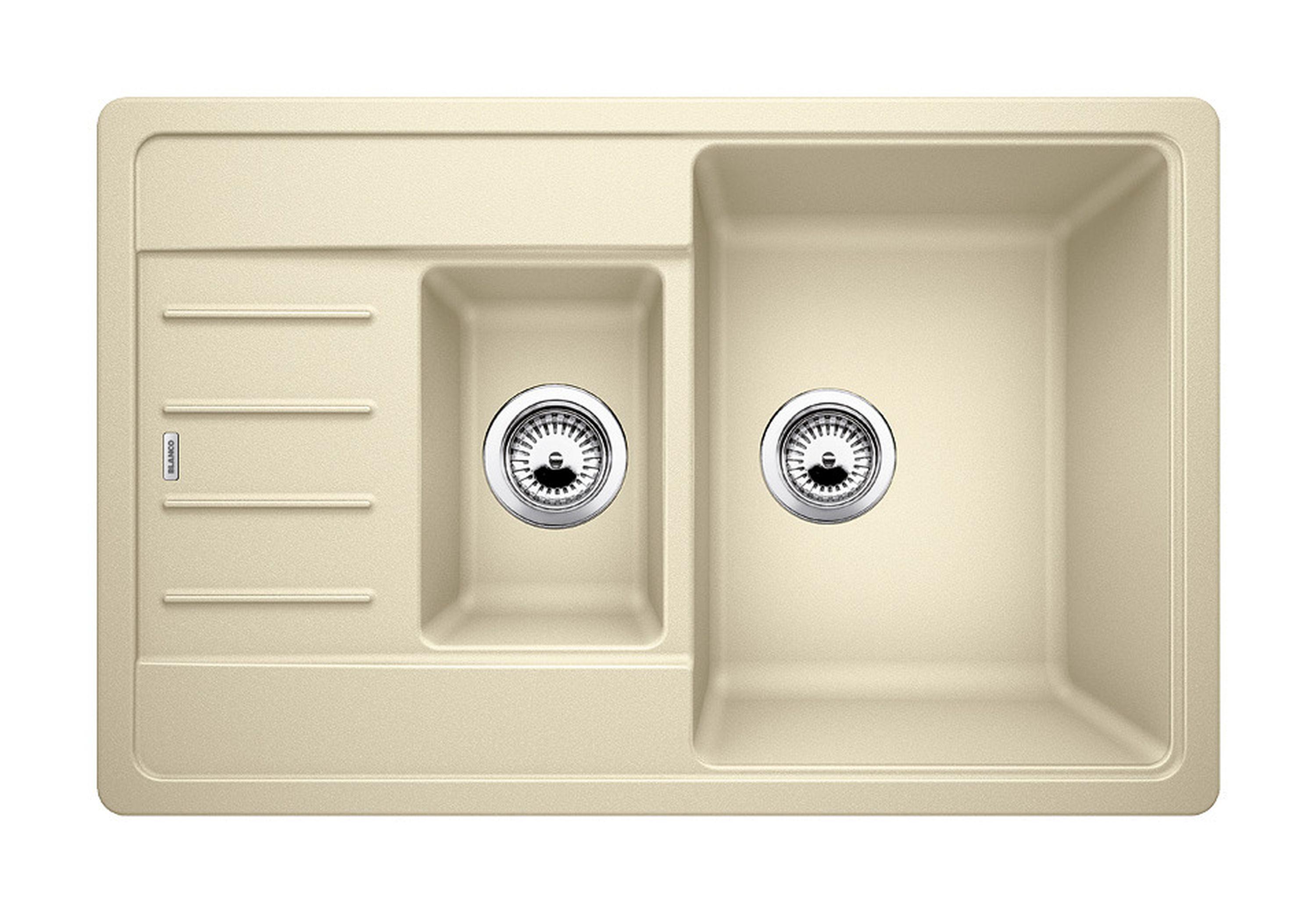 Zlewozmywak Blanco LEGRA 6 S Compact 521306 - szampan - granitowy - wpuszczany w blat - ociekacz