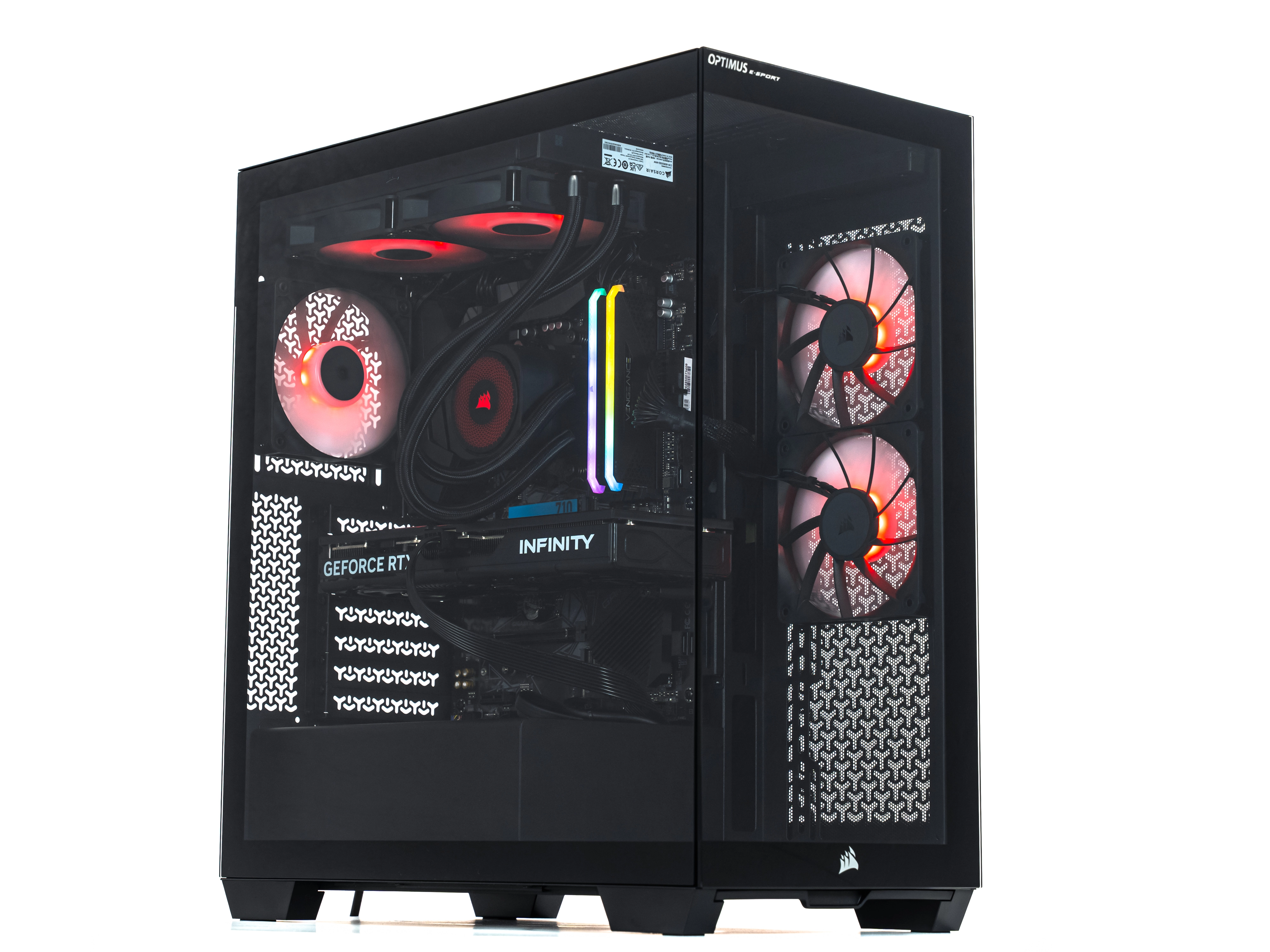 Optimus E-Sport GB550T-CR8 R7 5800X 16GB RAM 1TB Dysk SSD RTX5060TI Win11