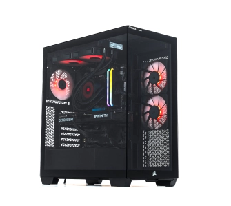 Komputer gamingowy Optimus E-Sport GB550T-CR8 R7 5800X 16GB RAM 1TB Dysk SSD RTX5060TI Win11