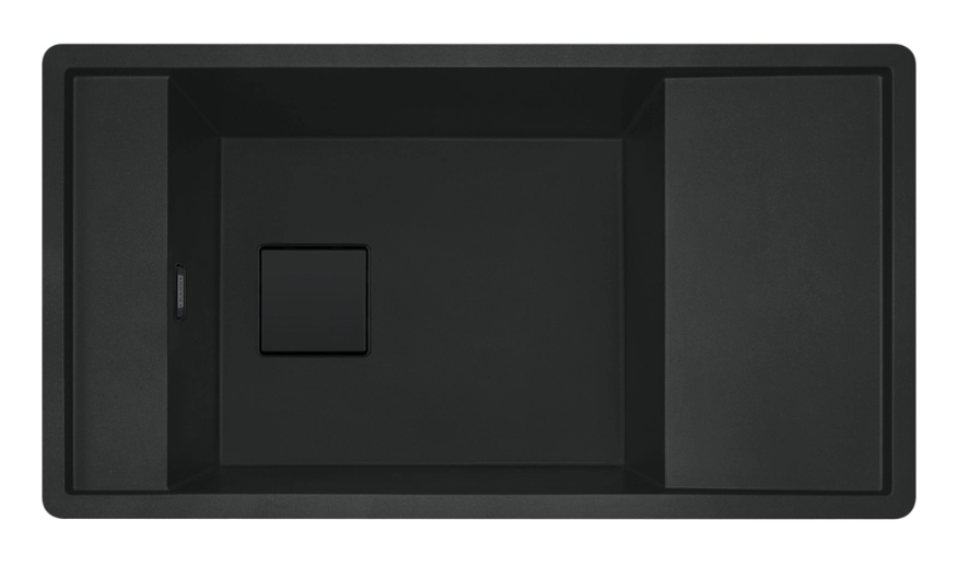 Zlewozmywak Franke Fresno FSG 611-88 Granitowy Czarny mat