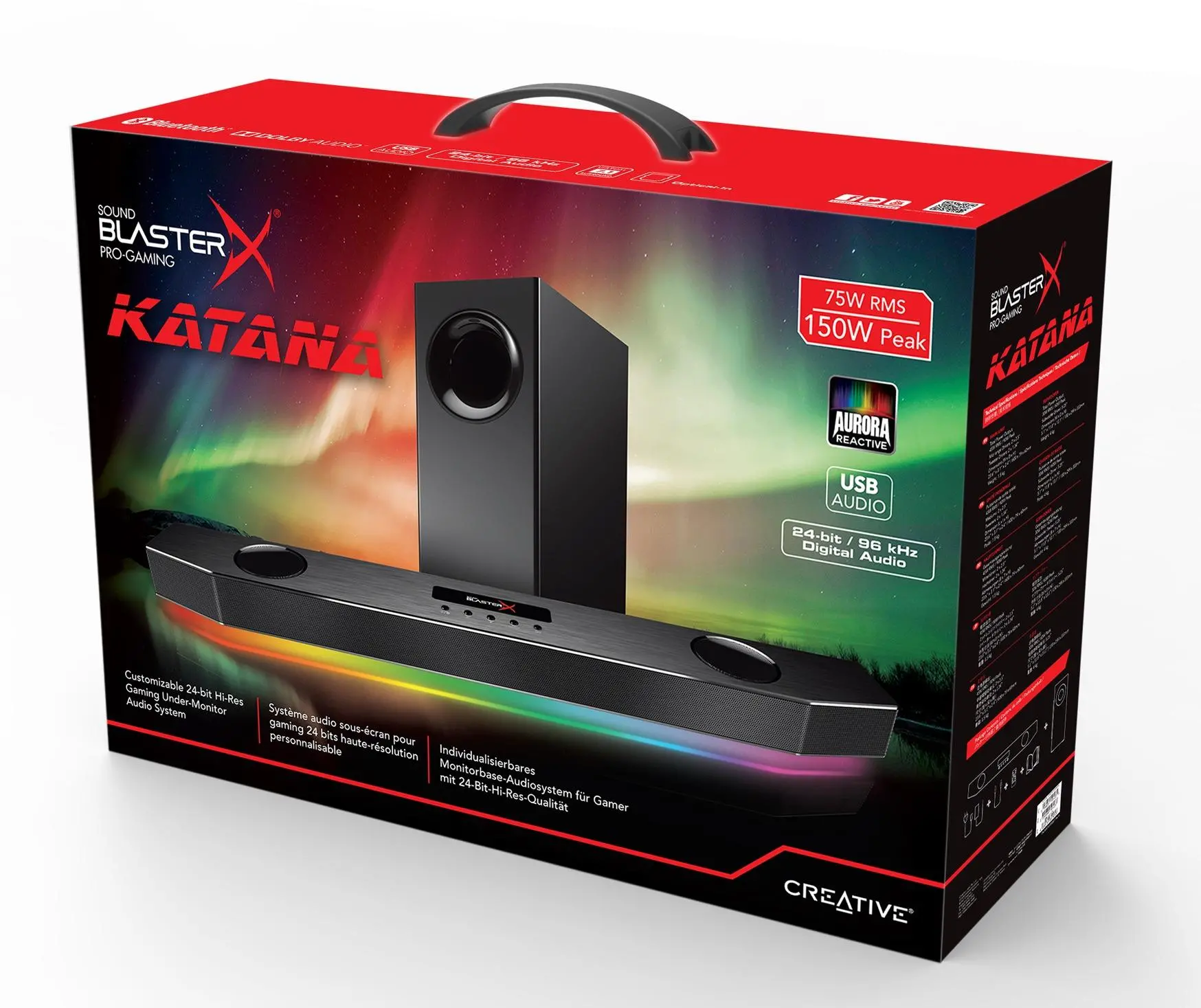 Głośniki Creative Sound BlasterX Katana