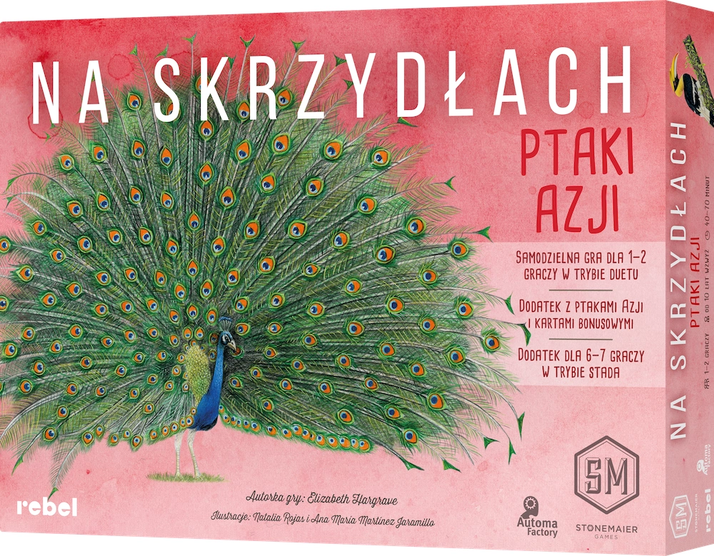Rozszerzenie do gry Na skrzydłach Ptaki Azji