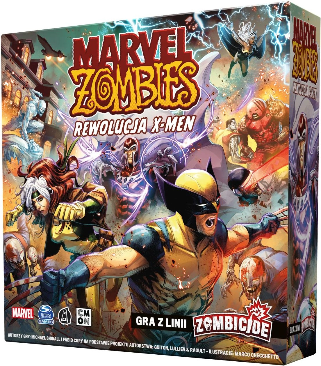 Gra planszowa Marvel Zombies Rewolucja X-men