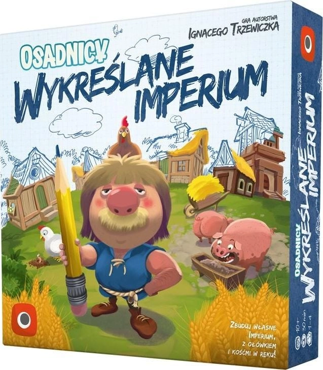 Gra planszowa Osadnicy Wykreślane Imperium