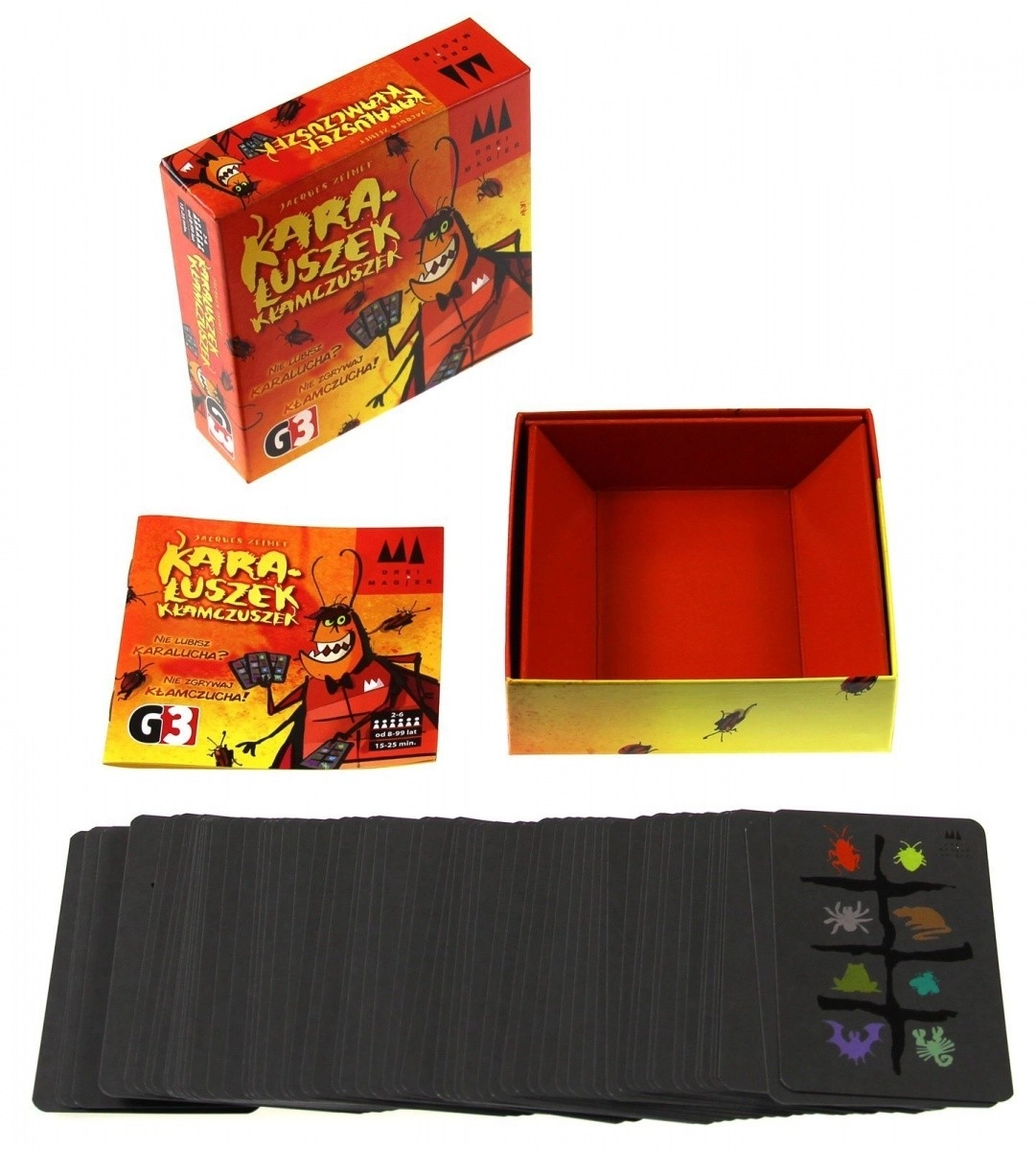 Gra karciana Karaluszek kłamczuszek