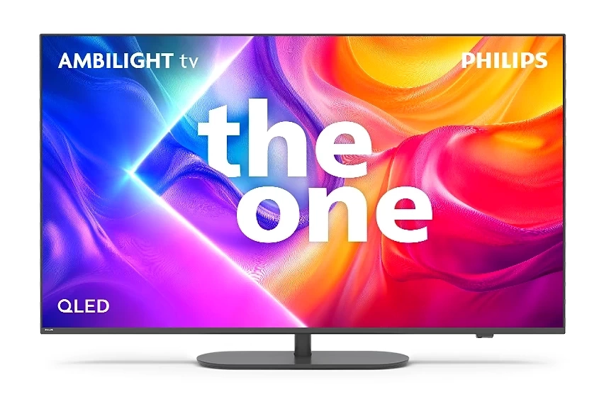 Telewizor Philips The One 43PUS9010/12 43" QLED 4K 144Hz Titan OS Ambilight Dolby Vision Dolby Atmos DTS-X HDMI 2.1 DVB-T2